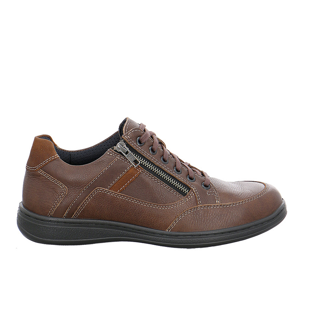 Jomos Jomos 4633052313053 Aνατομικό Δερμάτινο Comfort Casual Καφέ